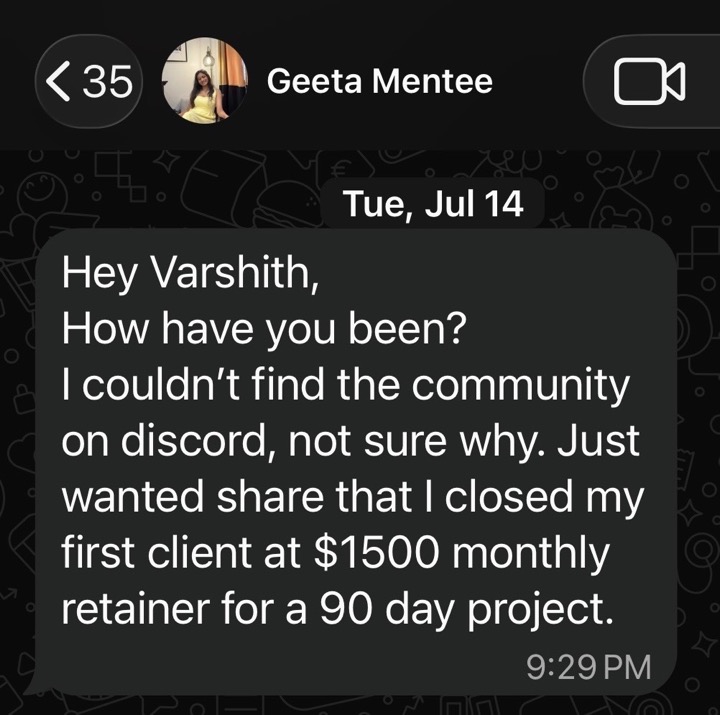 Geeta win
